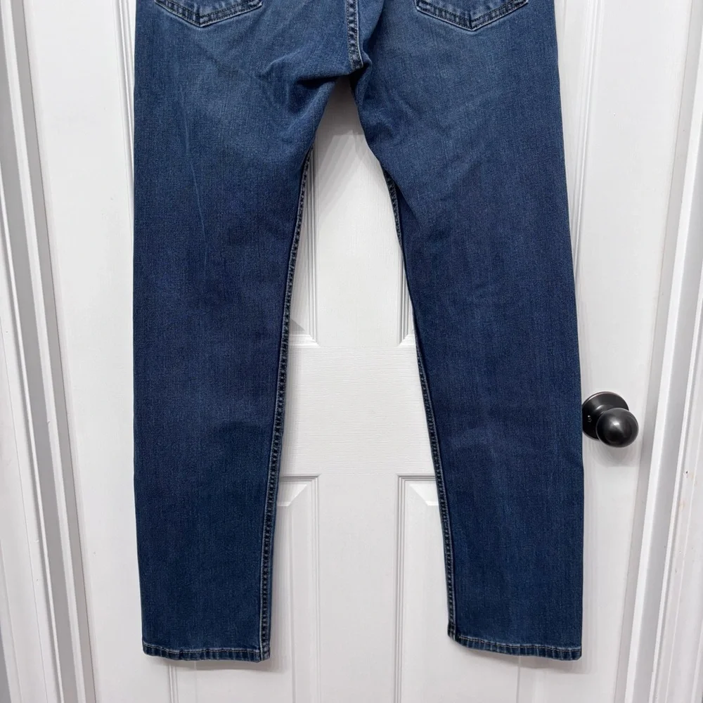 Dark Wash Straight Jeans | Levi’s 505 31x32 - Picture 10 of 11